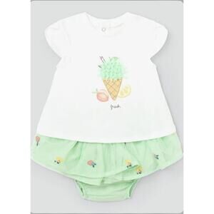 Mayoral Fruit Ice Cream Cone Tulle Set Size 12m